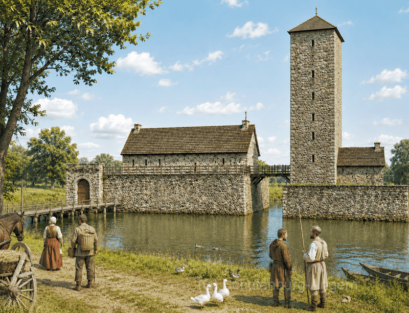 Burg Angern Bruecke