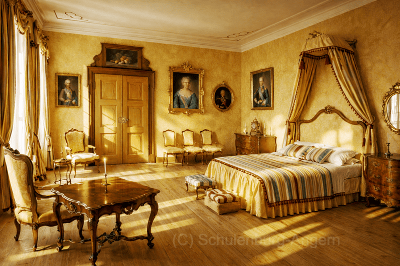 Rokoko Appartment Schloss Angern